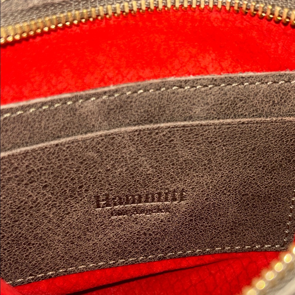 Hammett Medium Leather Tony Bag in Pewter - Picture 9 of 15